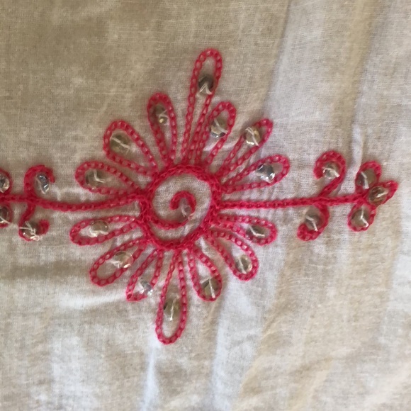 Ruby YaYa boho sequined caftan/swim coverup - Picture 5 of 10